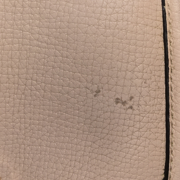 COACH Madison Caroline Peach/Nude Satchel Textured Leather Handbag Rare Retired - Picture 14 of 14